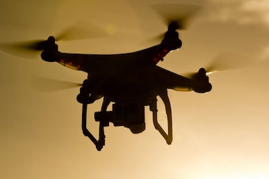 Percepto Drones On 5G Network